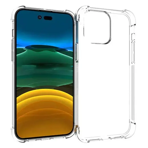 Fusion Anti Shock 1.5 mm phone case for iPhone 14 Pro Max transparent