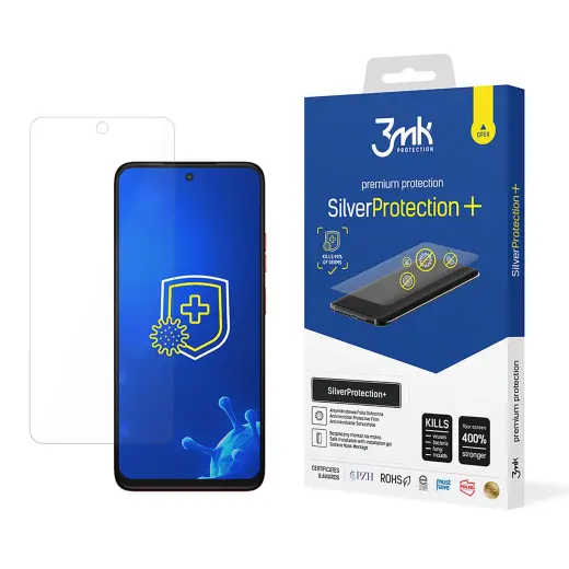 3mk SilverProtection+ aizsargplēve telefona ekrānam Motorola Moto G35 5G
