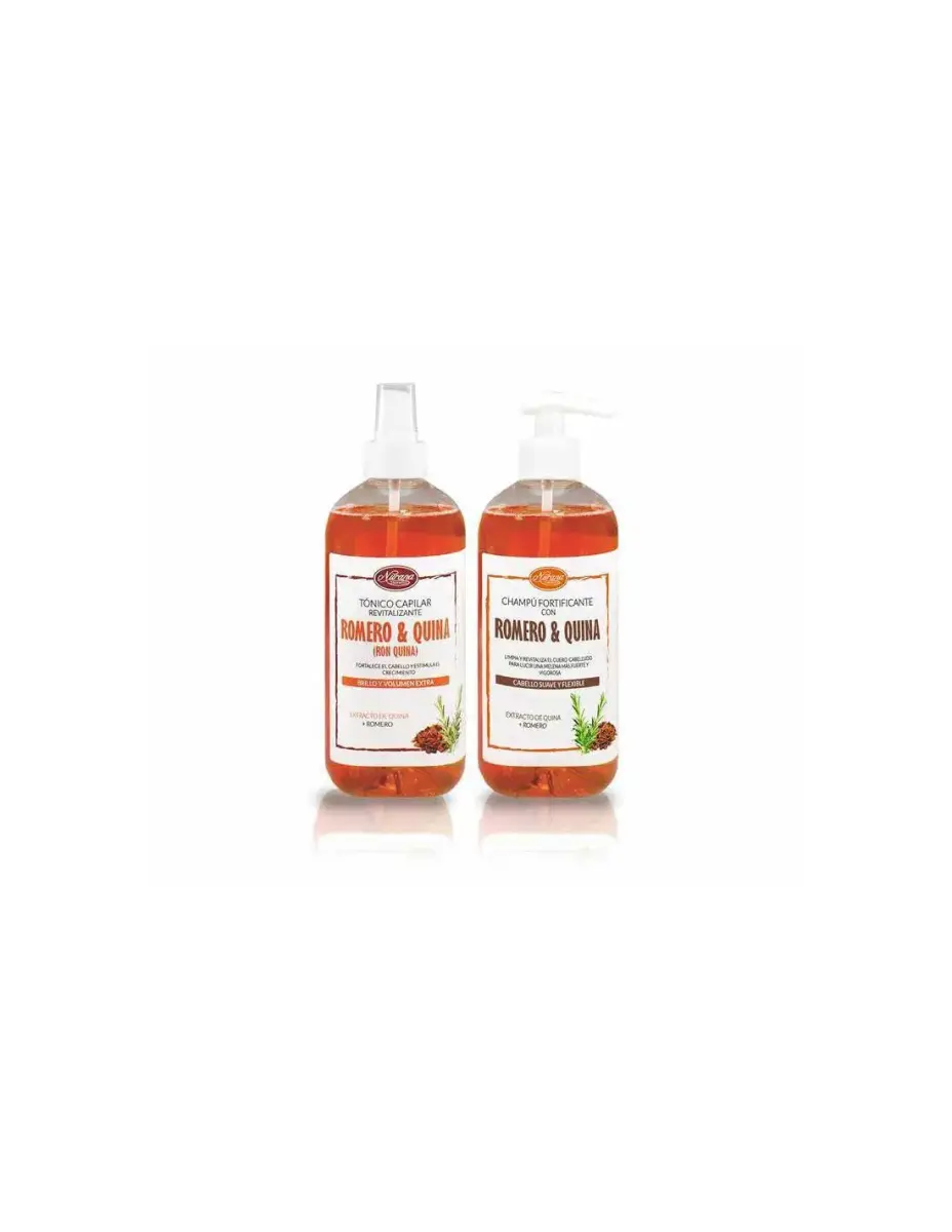 NURANA PACK RON QUINA CHAMPU 500ML + TONICO 500ML