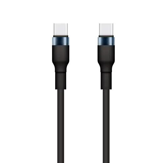 Setty KSC-C-131 провод для передачи данных и зарядки | USB-C на USB-C | 15W | 1m | черный