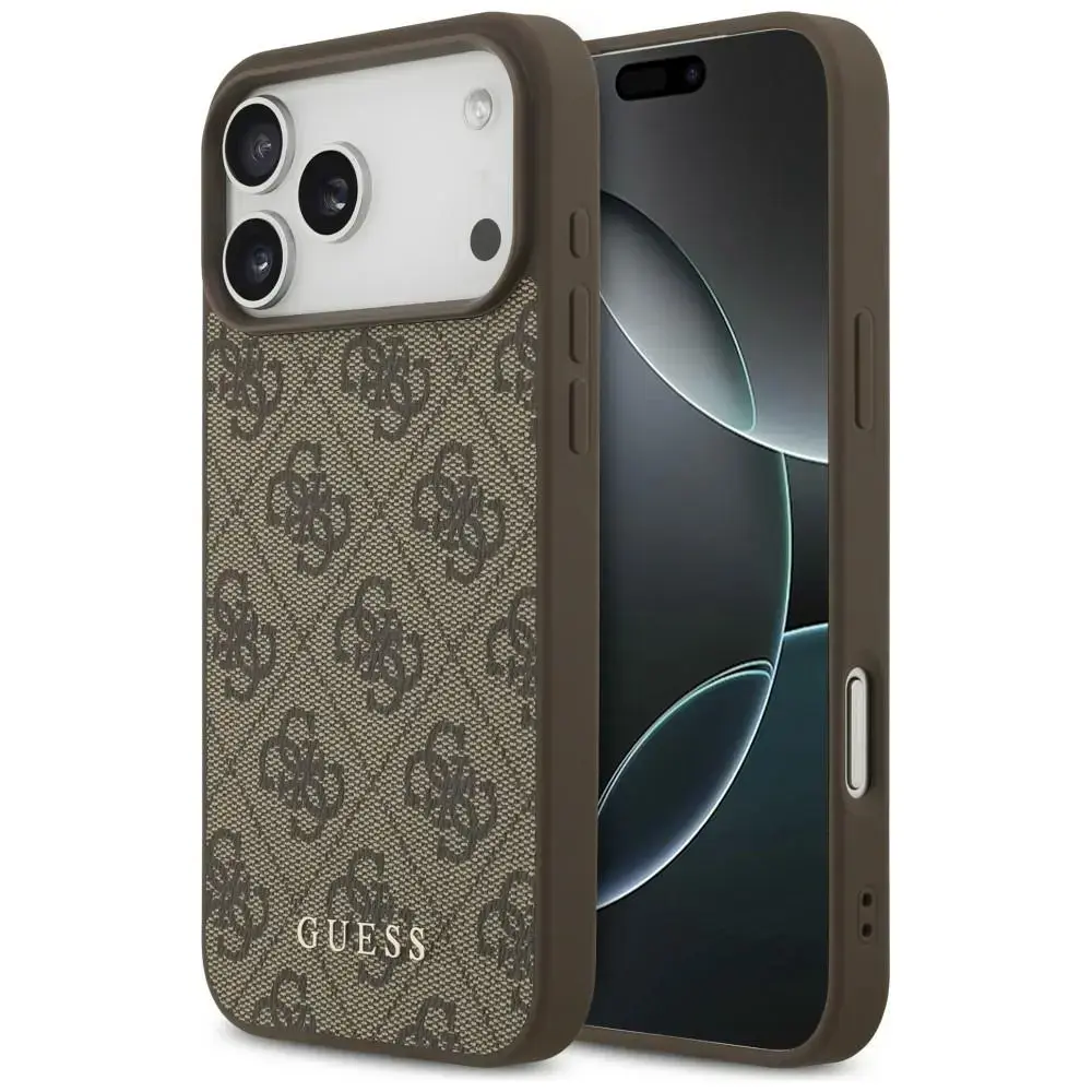 Case Guess 4G Classic for iPhone 18 Pro Max / iPhone 17 Pro Max brown