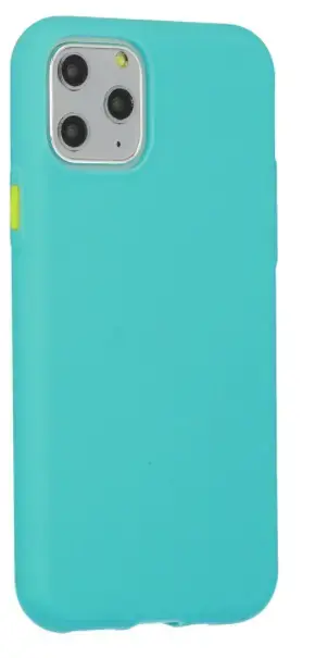 Fusion Solid Silicone maciņš telefonam iPhone 12 | iPhone 12 Pro zaļš