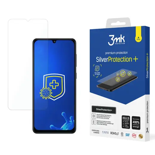 3mk SilverProtection+ aizsargplēve telefona ekrānam Samsung Galaxy A32 5G (A326)