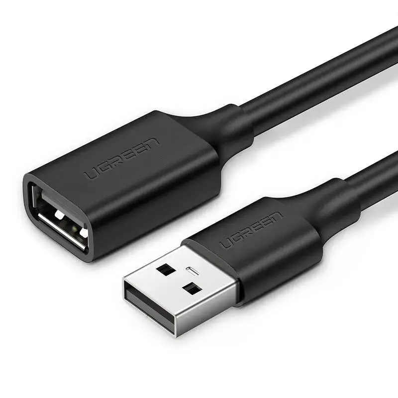 USB 2.0 pagarināšanas kabelis UGREEN US103, 1,5 m (melns)