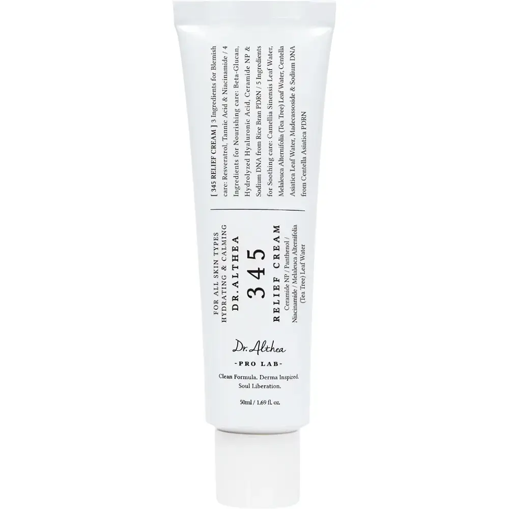 Dr.Althea, 345 Relief, Hydrating, Cream, For Face, 50 ml