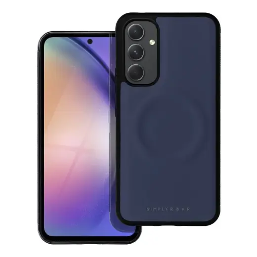 Roar Mag Morning telefono dėklas su MagSafe palaikymu Samsung Galaxy A54 5G (A546) mėlynas