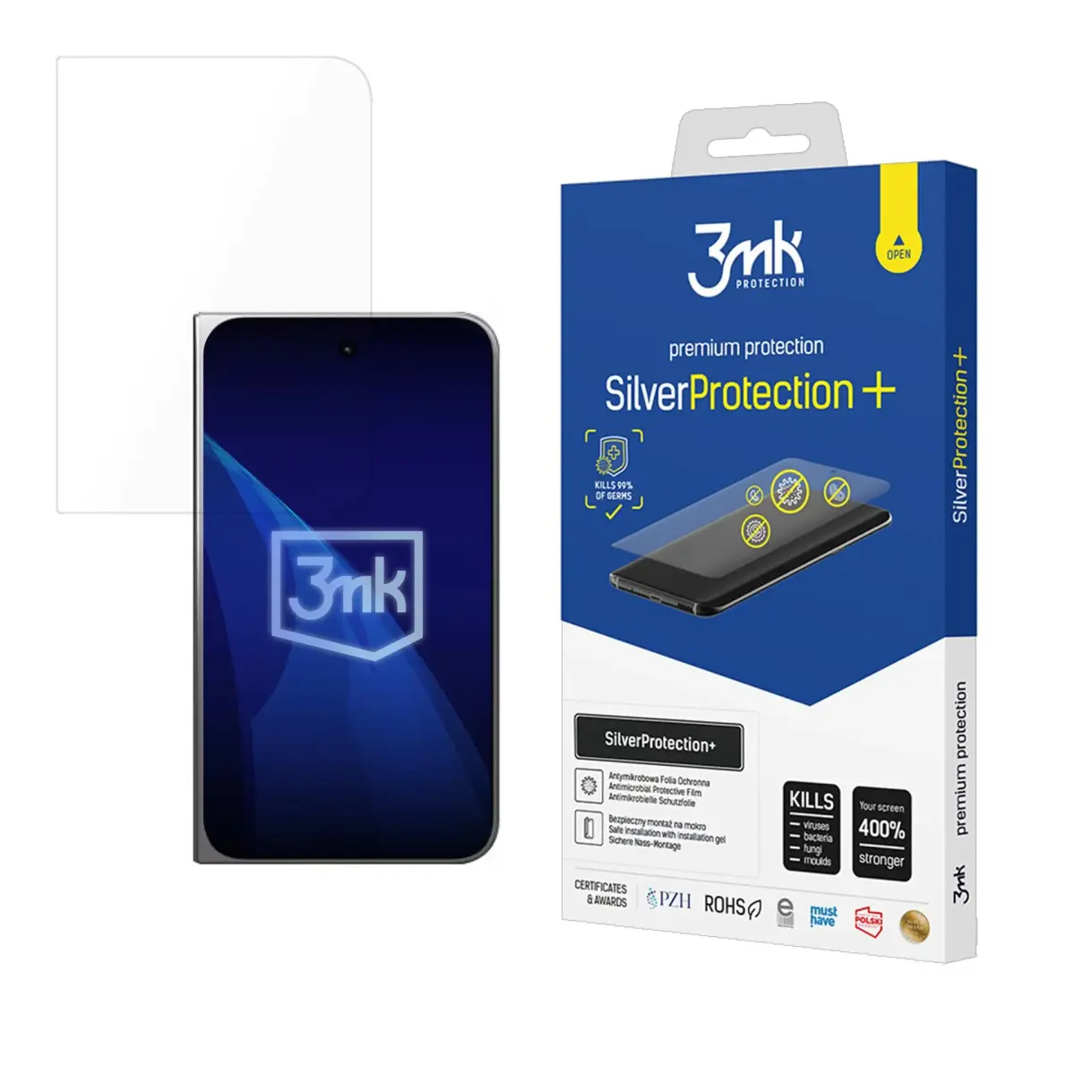 3mk SilverProtection+ aizsargplēve telefona ekrānam iPhone Fold