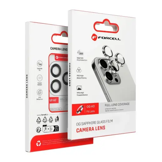 Camera glass to iPhone 16 Pro / 16 Pro Max Forcell Premium desert titanium