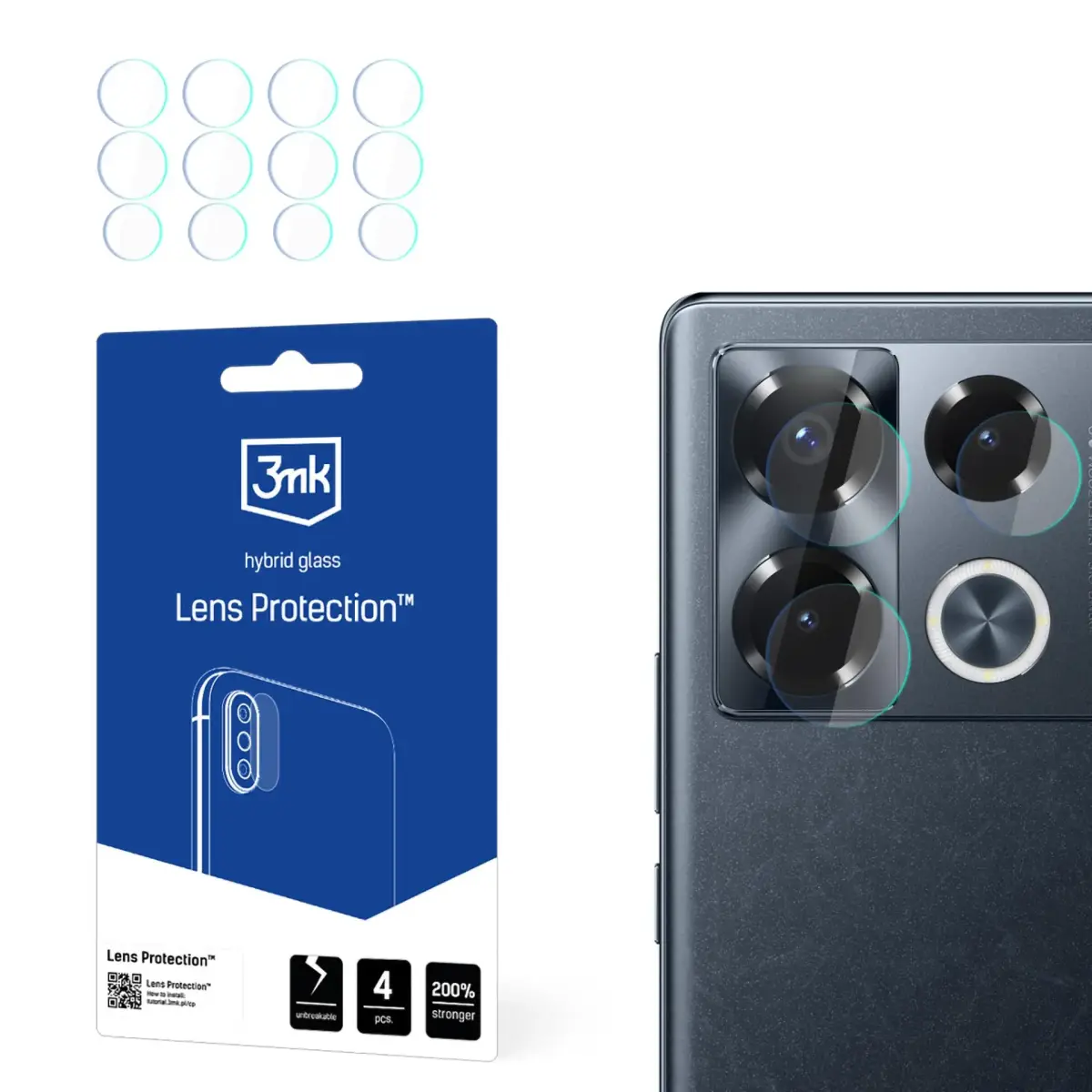 Infinix Note 40 Pro+ - 3mk Lens Protection