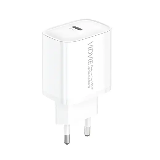 Vidvie PLE271 tīkla lādētājs | 33W | PD, PPS | USB-C | balts