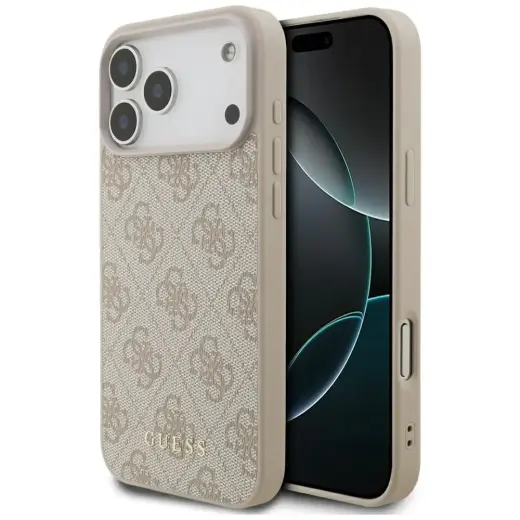 Guess 4G Classic чехол для телефона iPhone 17 Pro Max розовый