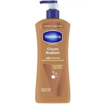 Vaseline Cocoa Radiant Body Lotion - Rozjasnující tělové mléko 600ml