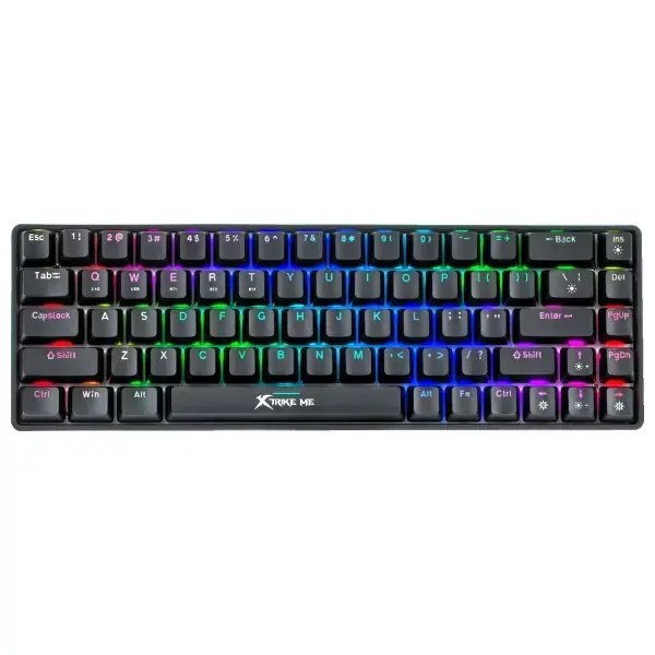 Wireless Gaming Keyboard XTRIKE ME GK-994W BK Black