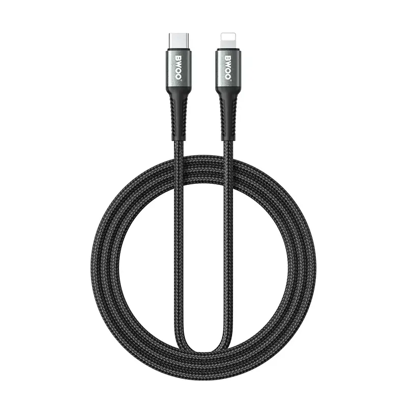 BWOO провод для передачи данных и зарядки | USB-C на Lightning | 30W | 3m