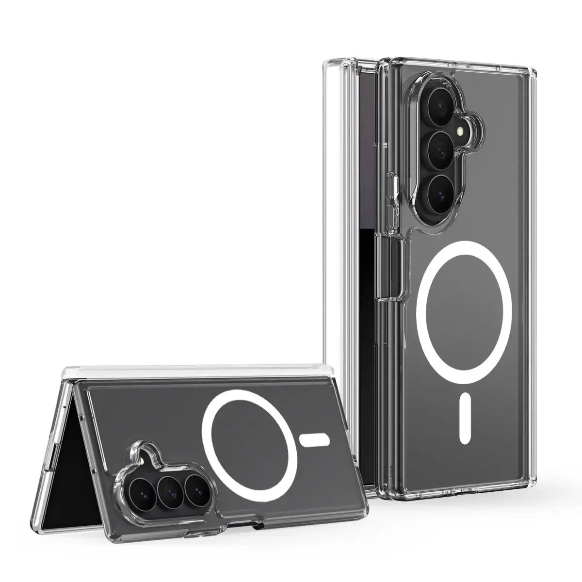 Dux Ducis Clin Mag maciņš ar MagSafe atbalstu telefonam Samsung Galaxy Z Fold 8 (F971) caurspīdīgs