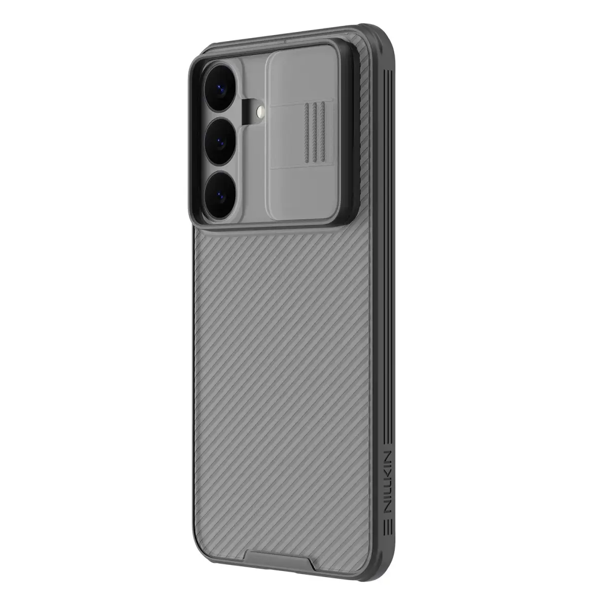 Nillkin CamShield PRO Hard чехол для телефона Samsung Galaxy S26 FE (S741) прозрачный чёрный (с защитой камеры)