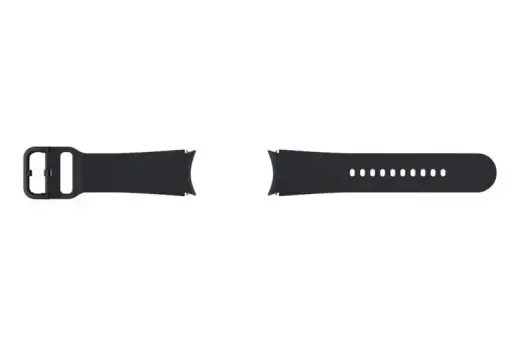 Samsung Sport viedpulksteņa siksniņa priekš Galaxy Watch 4 (40 mm) | silikons | melna
