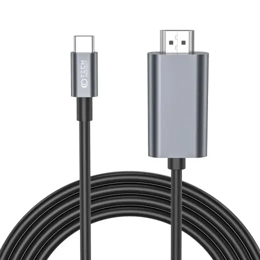 Tech-Protect UltraBoost USB-C | HDMI 4K 60Hz kaabel 2m - must