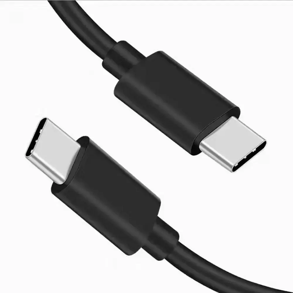 Goodbuy datu pārraides un uzlādes vads | USB-C uz USB-C | 18W | 1m | melns