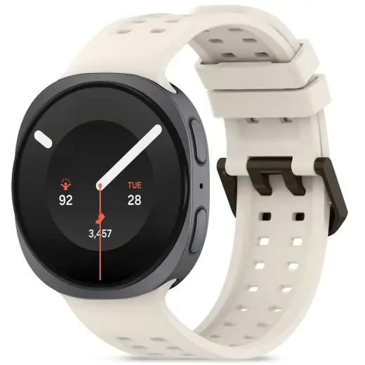 Tech-Protect Silicone Air smartwatch case for Samsung Galaxy Watch 8/9/Classic (40/44/46 mm) | beige