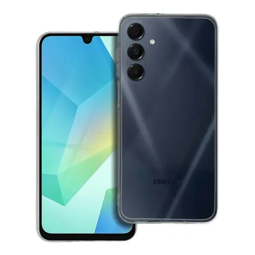 Clear 2 mm telefono dėklas Samsung Galaxy A16 4G (A165) | A16 5G (A166) skaidrus