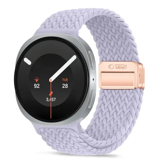 Tech-Protect NylonMag viedpulksteņa siksniņa priekš Galaxy Watch 8/9/Classic (40/44/46 mm) | neilons | zila