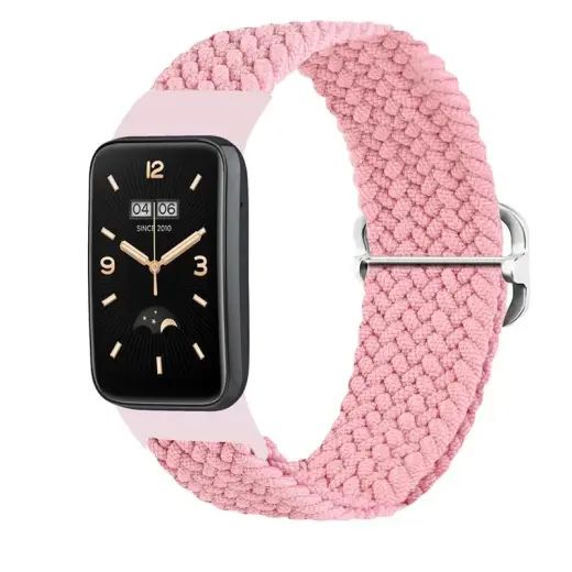 Telcon nutikella rihm Xiaomi Mi Band 7 Pro jaoks | nailonist | roosa