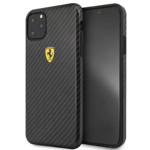 Ferrari FESPCHCN65CBBK Silicone чехол для телефона iPhone 11 Pro Max чёрный