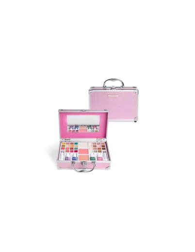 MAGIC STUDIO COLORFUL PERFECT TRAVELER MALETIN 24 SOMBRAS + 6 LIPGLOSS