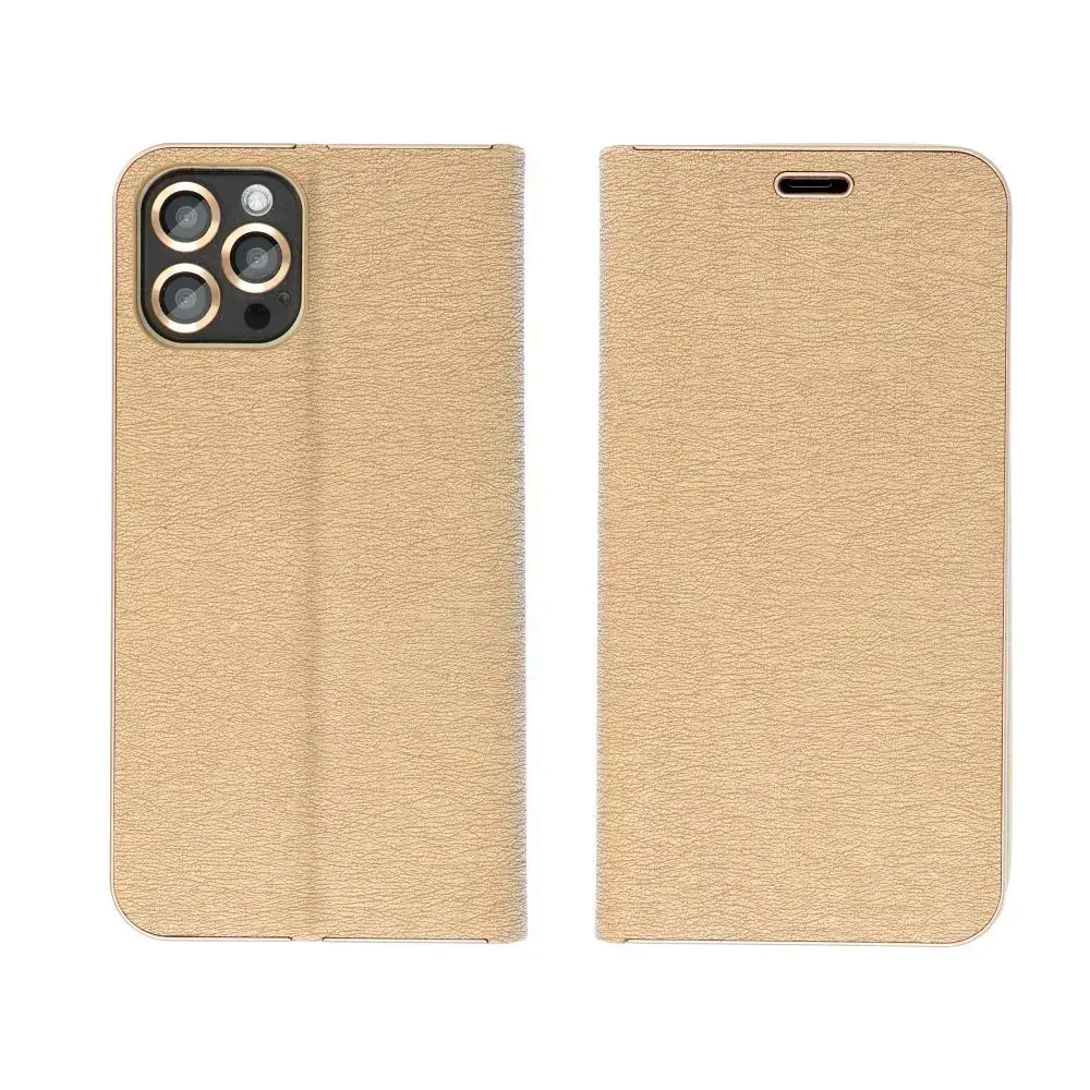 Fusion Luna book type phone case for Samsung Galaxy A35 5G (A356) gold