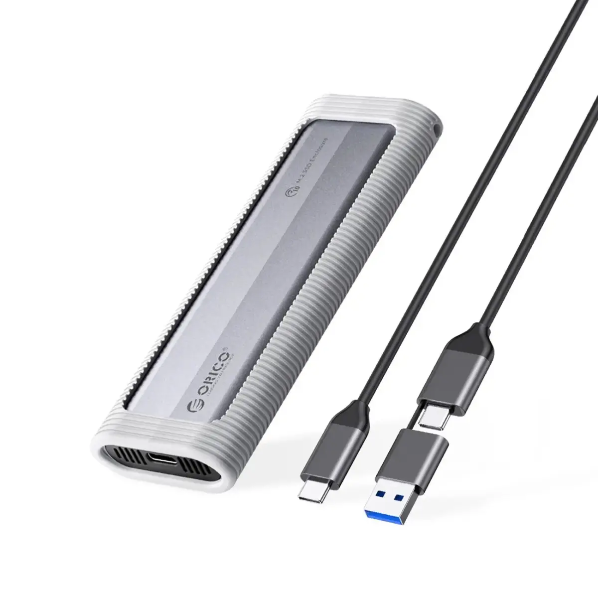 Orico AXM2-G2 M.2 NVME USB-C 10Gb|s Disk Drive - Gray
