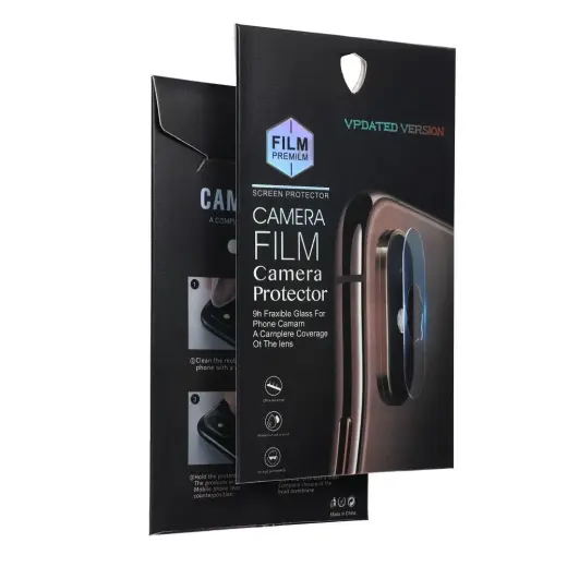 kaamera kaitseklaas telefonile Samsung Galaxy A37 (A376) must