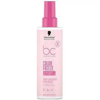 Schwarzkopf Professional BC Color Freeze Spray - Kondicionér ve spreji pro barvené vlasy 200ml