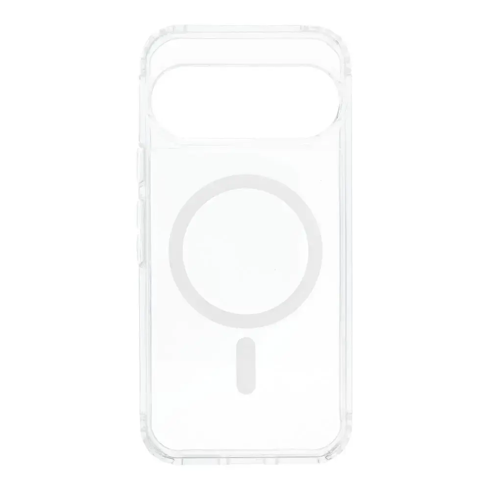 Case for Pixel 9 / 9 Pro / 10 / 10 Pro / 11 / 11 Pro Forcell F-Protect Clear Hybrid Premium compatible with MagSafe transparent