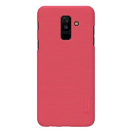 Nillkin Super Frosted Shield maciņš telefonam Samsung Galaxy A6+ sarkans