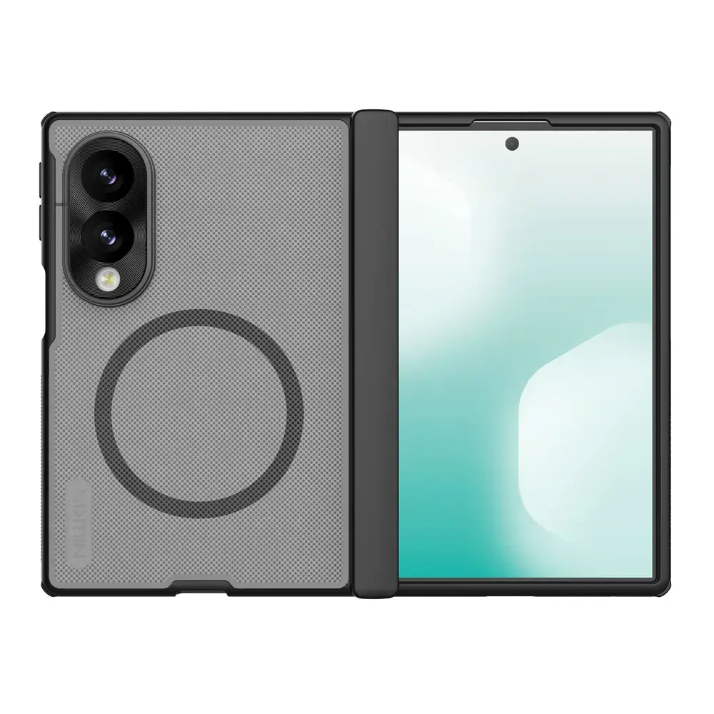 Nillkin Super Frosted Shield Fold telefoni ümbris MagSafe toega Samsung Galaxy Z Fold 8 (F971) läbipaistev