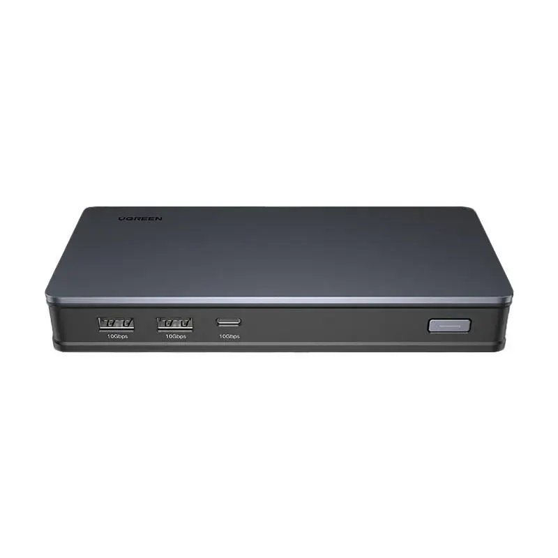 Adapter HUB UGREEN CM615 USB-C to 2x USB-A, 1x USB-C 3.1, 2x HDMI, 2x DP,  SD|TF, RJ45