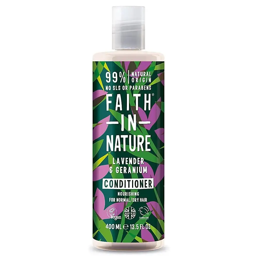 Faith In Nature, Lavender & Geranium, Hair Conditioner, Nourishing, 400 ml