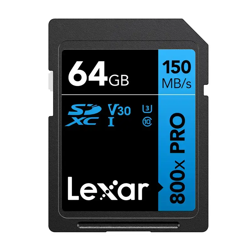 Lexar Professional 800x Pro SDXC 64GB memory card