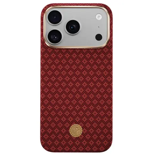 Benks Armor Air ArmorGrid Kevlar Metal Frame 600D telefoni ümbris iPhone 18 Pro | iPhone 17 Pro punane