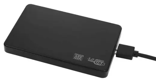 Fusion 2,5 collu ārējais cietā diska korpuss SATA III | USB 3.0, melns