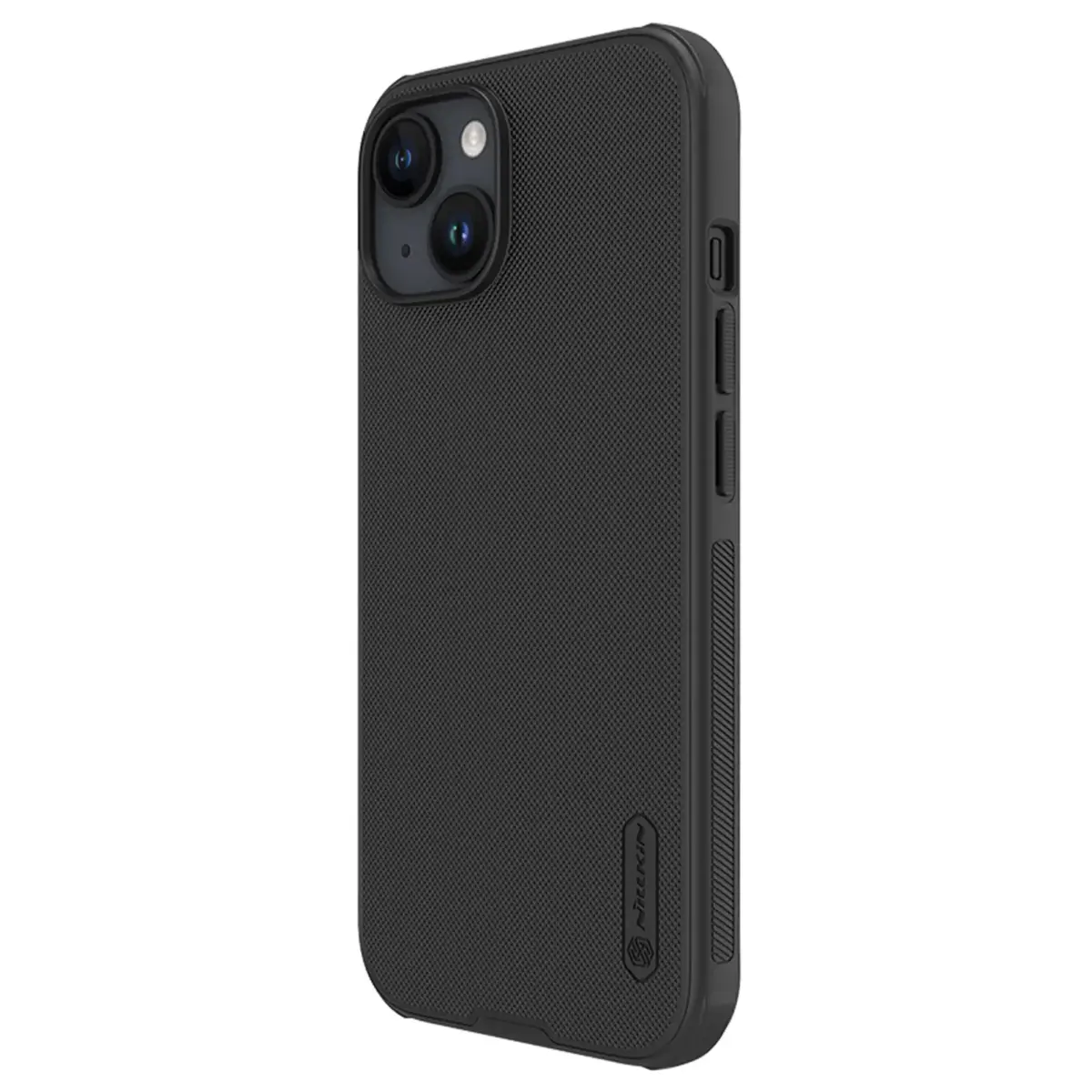 Nillkin Super Frosted PRO Back Cover for Apple iPhone 15 Black (Without Logo Cutout)