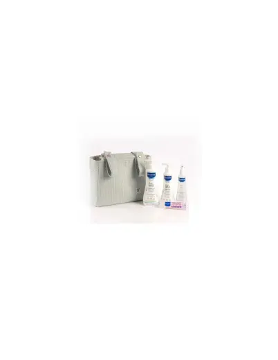MUSTELA BOLSA CARRITO MENTA + GEL 500 ML