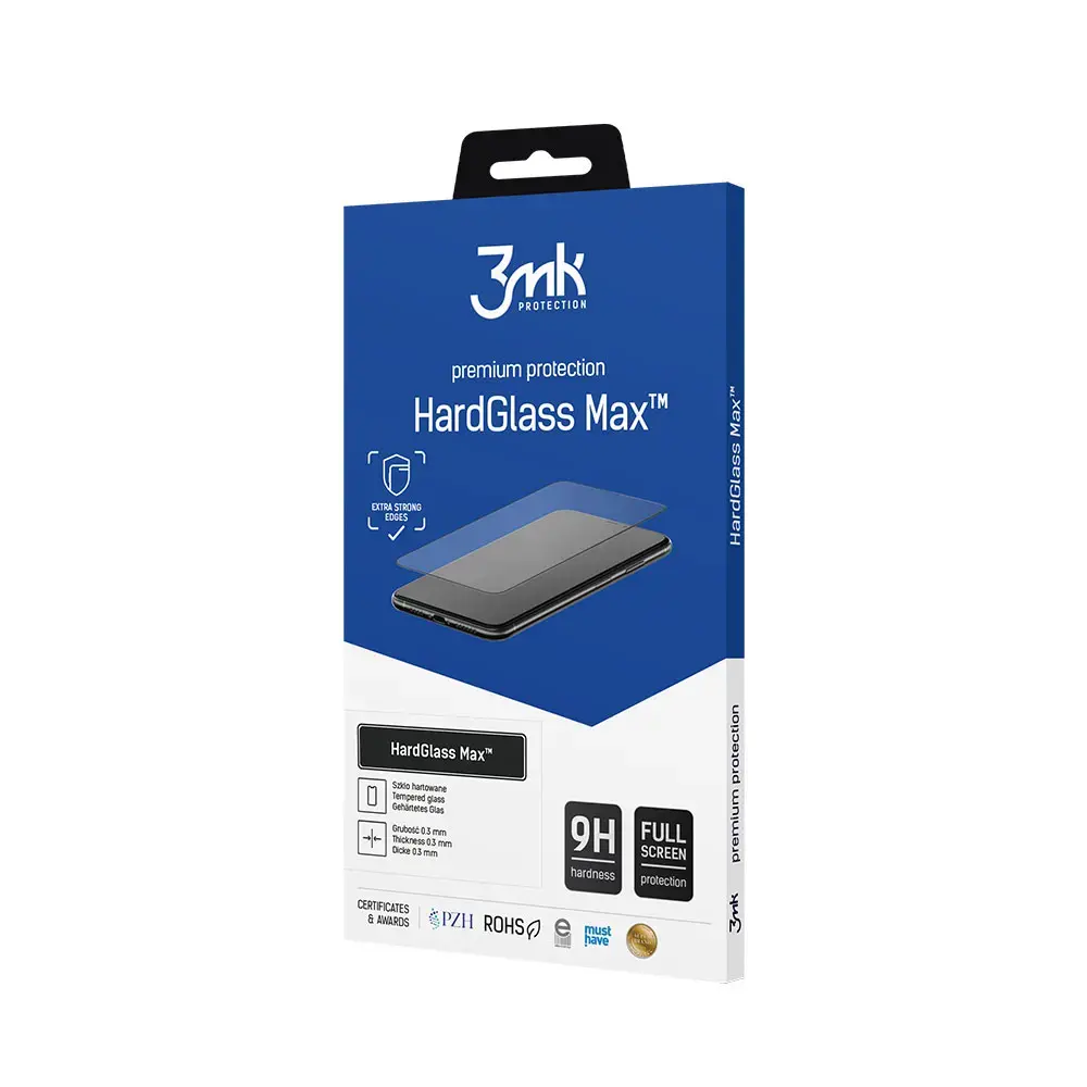 3mk HardGlass Max™ aizsargstikls telefonam Samsung Galaxy S23 FE