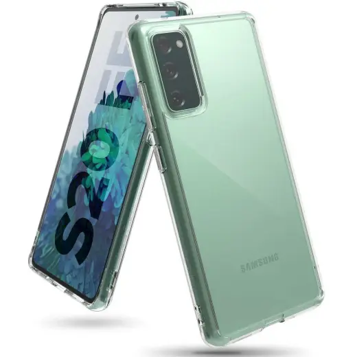 Fusion Ultra Back Case 1 mm Izturīgs Silikona Aizsargapvalks Priekš Samsung G780 Galaxy S20 FE Caurspīdīgs