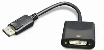 Adapteris Gembird DisplayPort Male - DVI Female melns