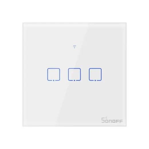 Nutikas WiFi puutetundlik seinalüliti Sonoff T0EU3C TX
