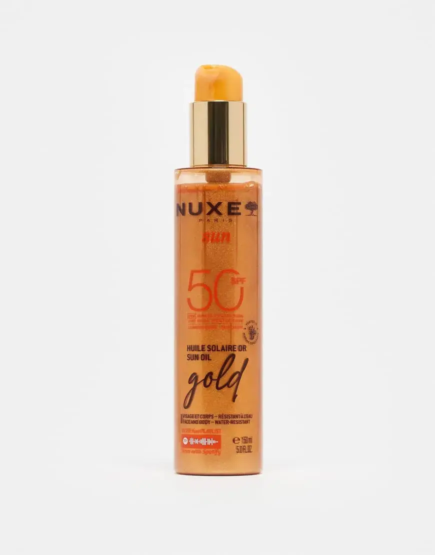 Nuxe päikesekaitseõli Sädelev kuldne SPF 50 150ml