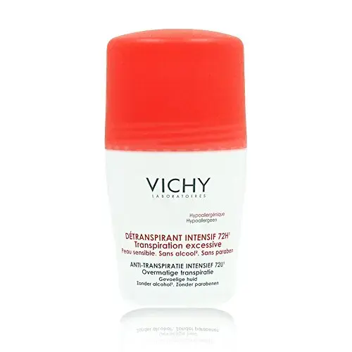 Vichy Intensive Antiperspirant 72H Excessive Perspiration 2 X 50ml