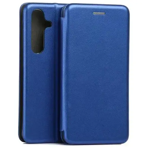 Beline Book Magnetic knyginio tipo telefono dėklas Samsung Galaxy S25 (S931) mėlynas